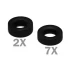 1/24 European Tractor Tires and Rims