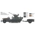 1/35 SdKfz. 10/4 with FlaK 30 and Crew