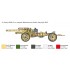 1/72 15cm Field Howitzer/10.5cm Field Gun (1 kit & 5 figures)