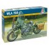 1/9 WWII US Army WLA 750 Military Motorcycle