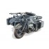 1/9 WWII German Zundapp KS750 with Sidecar
