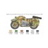 1/9 WWII German Zundapp KS750 with Sidecar