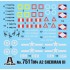 1/72 WWII British M4A2 Sherman III - Fast Assembly (2 sets)