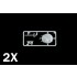 1/72 US M4A3E2 Sherman "Jumbo" - Fast Assembly (2 Sets) 
