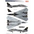 1/48 F-14B Tomcat VF-103 JOLLY ROGERS 60 Year 2004 Decals for Hasegawa/Revell/HobbyBoss