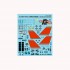 Decals for 1/72 Grumman F-14D Tomcat VF-31 Tomcatters The Final Day's Show Bird