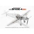 1/72 Messerschmitt BF109E-4 Full Structure PE Detail Model