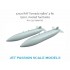 1/32 RAF Tornado 1980S 4 Fin 1500 L Riveted Tanks for Italeri kits