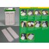 Silicone Mould for Making 1/35 Brick Wall