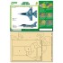 Airbrush Camo-Mask for 1/48 F-16A NSAWC 04 Camouflage Scheme