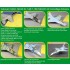 Airbrush Camo-Mask for 1/48 F-16A NSAWC 04 Camouflage Scheme