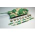 Airbrush Camo-Mask for 1/35 T-90 MBT Camouflage Scheme 