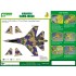 Airbrush Camo-Mask for 1/72 Sukhoi Su-35 Flanker Camouflage Scheme 2