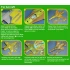 Airbrush Camo-Mask for 1/48 Dassault Mirage IIIC Camouflage Scheme 2