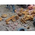 1/35, 1/32 Rusty Scrap Metal - City (Ceramic) app. 70g