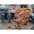 1/35, 1/32 Rusty Scrap Metal - City (Ceramic) app. 70g