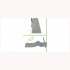 1/87 (HO scale) Flexyway Plates 40X40 Dark Grey (2 Segm.)