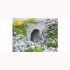 1/87 (HO scale) Water Passage Small (Bricks Grey 4x)