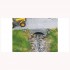 1/87 (HO scale) Water Passage Medium (Bricks Grey 3x)