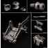 1/35 Pak40 Upgrade set for Dragon's 7.5cm Pak40/4 AUF RSO (Resin+PE+Metal Barrel)