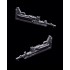 1/35 WWII Sub Machine Gun Set: PPSH & MP40 w/Shoulder Stocks & Vehicle Mount
