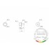 1/12 Aluminum Button Switch (20pcs)