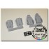Seats for 1/24 Ferrari 575M Maranello Super America for Fujimi kit