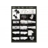 1/32 Republic P-47D Thunderbolt Detail Set for Hasegawa kit (Photoetch+Resin+Metal parts)