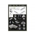 1/48 F4U-1D Corsair Detail-up Parts for Tamiya kit (Resin+PE+Metal parts + Decals)