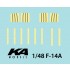 1/48 F-14D Detail-up Parts for Tamiya kits