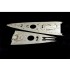 1/200 German Battleship Bismarck Wooden Deck Set (Value Pack) for Trumpeter kit