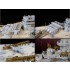 1/200 USS IOWA Deluxe Upgrade Set for Trumpeter kit (Wooden Deck+PE+Resin+Metal parts)