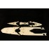 1/200 HMS Nelson Deluxe Pack Detail Set w/Wooden Deck for Trumpeter kit