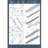 1/350 USS CA-35 Indianapolis Basic Detail set (PE+Barrels+Wooden Deck) for Academy kit