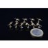 1/200 German Battleship Bismarck Turret Detail-up Set for Trumpeter kit