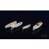 1/200 German Battleship Bismarck Accessory Set for Trumpeter kit