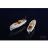1/200 German Battleship Bismarck Accessory Set for Trumpeter kit