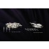 1/200 USS BB-61 IOWA Armament Detail Set for Trumpeter kit (Photoetch+Resin+Metal parts)