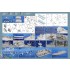 Photo-etched parts for 1/350 Gallery USS Wasp LHD-1 Assault Ship for Trumpeter