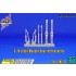 1/32 General Dynamics F-16 Fighting Falcon Light Weight Gear Accessories for Tamiya kits