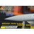 1/48 Mirage 2000-5 D/N Correct Nose for Kinetic kits