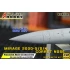 1/48 Mirage 2000-5 D/N Correct Nose for Kinetic kits