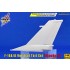 1/48 F-16A/B Vertical Tail Set [Standard] for Tamiya kits