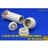 1/48 Mitsubishi F-2A/B F110-IHI-129 Exhaust Nozzle for Hasegawa kits