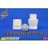1/72 F-16 Fighting Falcon F100-PW-200 Exhaust Nozzle Set [Close] for Tamiya kits