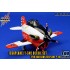 [Egg Plane] T-34C Detail Set for Hasegawa P-40 kits