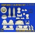 Q Version Mitsubishi F-2A Detail Set for Hasegawa Egg Plane kits
