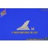 Egg Plane F-16A/B Fighting Falcon MLU Vertical Tail Set for Freedom Model F-16 kits