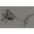 1/35 US AH-6J Little Bird Nightstalkers Helicopter