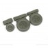 1/48 Modern F-15E Strike Eagle Wheels for Great Wall Hobby kits